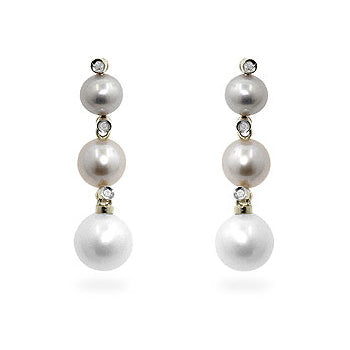 Multicolor Pearl Dangles by Avera Group