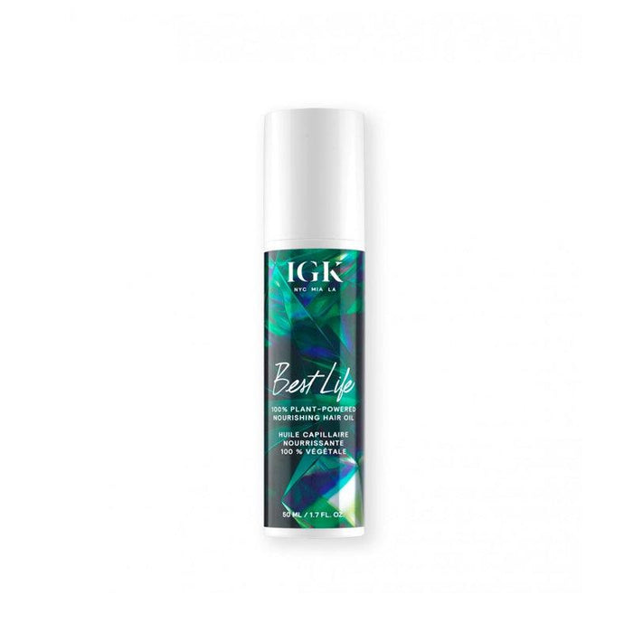 IGK Best Life 100% Plant-Powered Nourishing Hair Oil 1.4oz by The Warehouse Salon