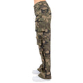 High Waist Wide Leg Camo Pocket Pants- RJH30589 by The House of Stylez