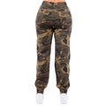High Waist Camo Multi Pockets Joggers by The House of Stylez