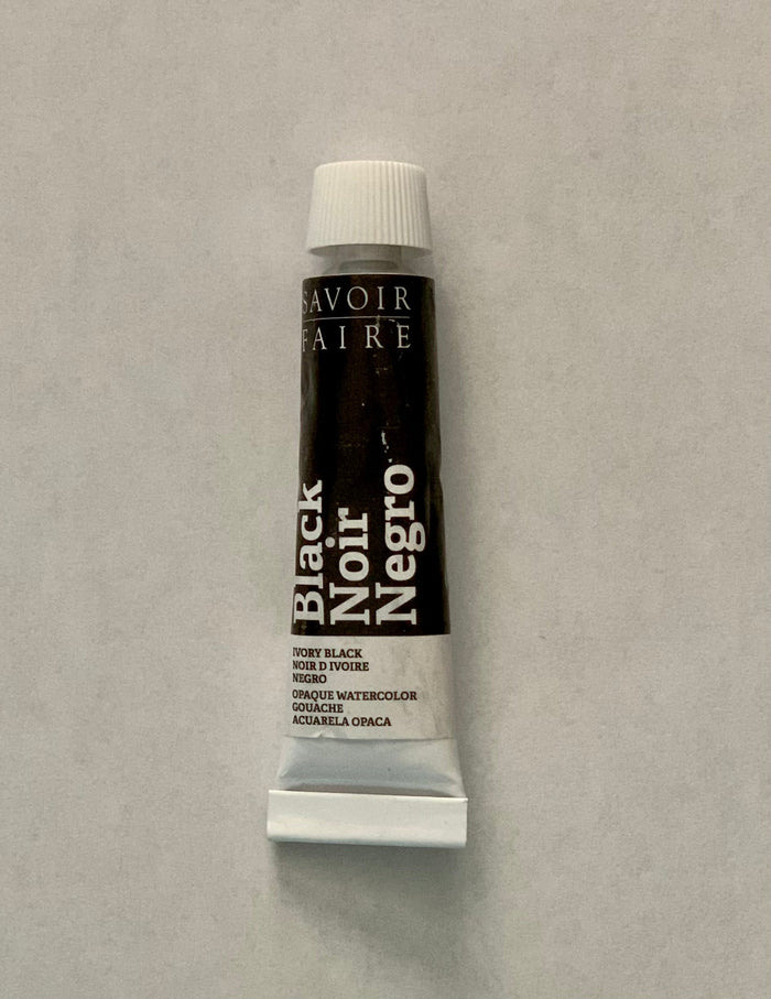 Savoir Faire Opaque Watercolor Gouache--Black by ShopSketchBox