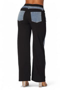 Still Got It Denim Jeans Sweatpants Mix by The House of Stylez