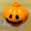 Custom Jack O' Lantern / Pumpkin Face #3 - B3 Customs made using LEGO part by B3 Customs
