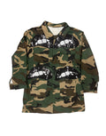 Camouflage Sequins Lips Jacket by The House of Stylez