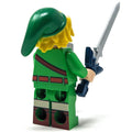 Link - Custom Legend of Zelda Minifig made using LEGO parts by B3 Customs