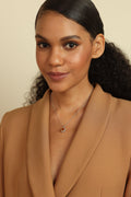 Natural Citrine Pendant Necklace by Fine Color Jewels