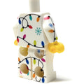 Christmas Lights PJs Minifig Body by B3 Customs
