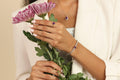 Purple Amethyst Pendant Necklace by Fine Color Jewels