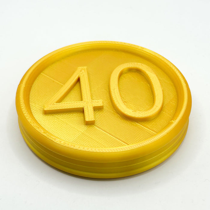 Life-Size 40¢ Coin / Cosplay by B3 Customs