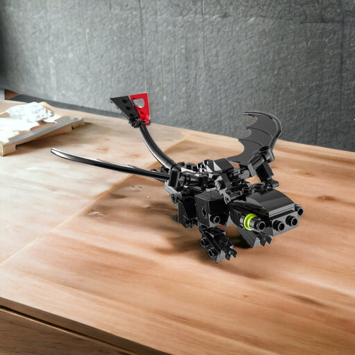 Night Dragon - Custom MOC made using LEGO parts by B3 Customs