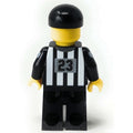 Football Referee Custom Minifig made with LEGO parts - B3 Customs by B3 Customs