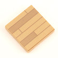 B3 Customs Light Hardwood Tile Part Pack (20 Tiles) made with LEGO parts by B3 Customs
