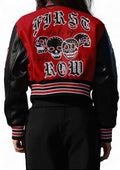 Wake Up and Be Fierce Varsity Jacket {Vegan Leather Sleeves} by The House of Stylez