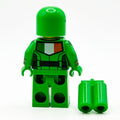 Green Shamrock Irish Classic Spaceman Minifig by B3 Customs