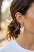 Chicken Earrings by B3 Customs