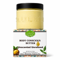 Unrefined Unscented Whipped Body Butter – Pure, Balanced Moisture by Lulu’s Holistics