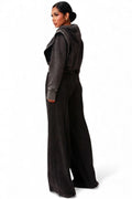 Crop Hoodie And Wide Leg SweatSuit by The House of Stylez