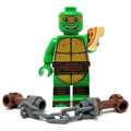 Mikey Orange Fighter Turtle - Custom Minifig made using LEGO parts by B3 Customs