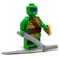 Leo Blue Fighter Turtle - Custom Minifig made using LEGO parts by B3 Customs