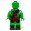 Leo Blue Fighter Turtle - Custom Minifig made using LEGO parts by B3 Customs