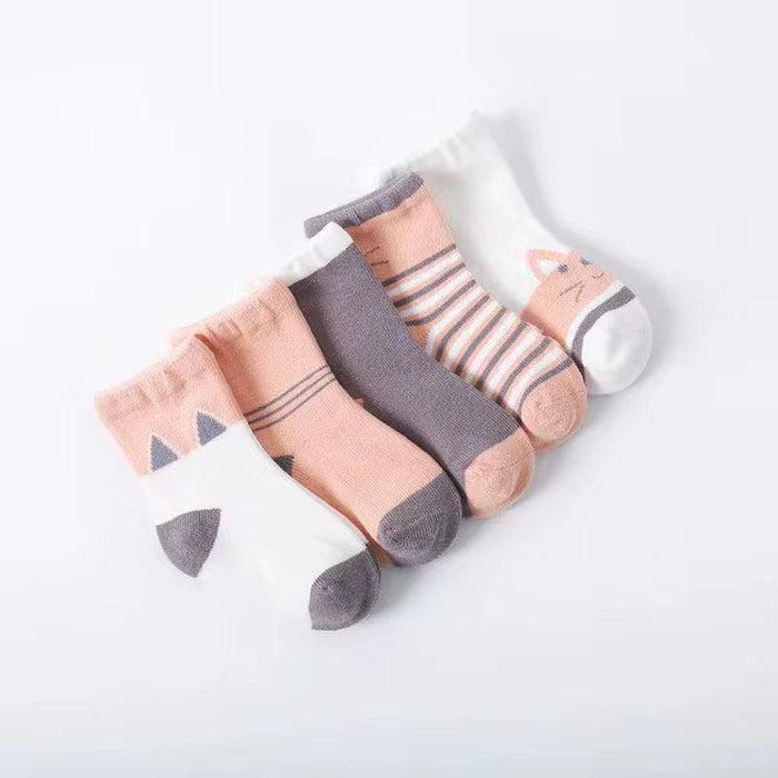 Pre-Order Organic Cotton Kids’ Socks | Fun Cat Socks for Toddlers & Little Kids by ozznekshoes