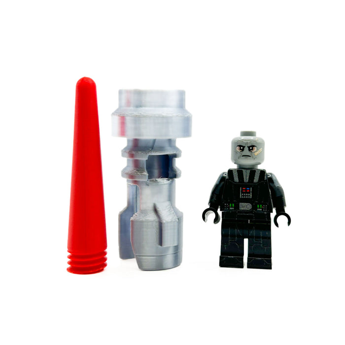 Vader Minifig Wearing Red Blade Costume by B3 Customs