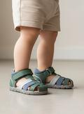 Clover Green Barefoot Toddler Sandals – Comfortable and Stylish by ozznekshoes