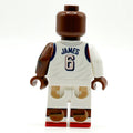 Lebron #6 USA Olympics (2024) Basketball Player Minifig by B3 Customs