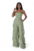 Cargo Jumpsuit by The House of Stylez
