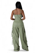 Cargo Jumpsuit by The House of Stylez