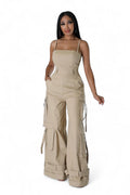 Cargo Jumpsuit by The House of Stylez