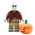 Pumpkin King Minifig made using LEGO parts by B3 Customs