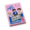 Limited Production! Pink (Break Cancer Awareness) Brick Wars: The Empire Builds Back Movie Tile Cover (2x3 Tile) - B3 Customs