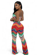 Multicolor Sweetheart Jumpsuit by The House of Stylez
