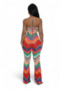 Multicolor Sweetheart Jumpsuit by The House of Stylez