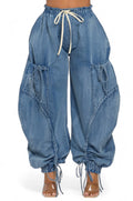 Oversized Cargo Jogger Pants by The House of Stylez