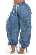 Oversized Cargo Jogger Pants by The House of Stylez