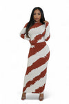 Knit Top and Skirt Two Piece Set