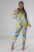 Misha Legging Set - Green by Fasheabe