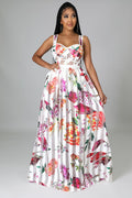 Bella Mesh Sleeveless Maxi Dress by Fasheabe