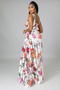 Bella Mesh Sleeveless Maxi Dress by Fasheabe