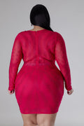 Always Involved Dress - Plus Size by Fasheabe
