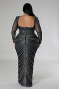 Center Of Envy Plus Size Dress by Fasheabe