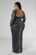 Center Of Envy Plus Size Dress by Fasheabe