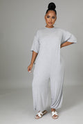 The Justine Stretch Jumpsuit by Fasheabe