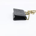 Chanel Black Quilted Lambskin Matelasse Mini Chain Bag by Bolt Boutique