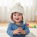 Kids Sherpa Aviator Winter Hat with Ear Flaps | Warm Fleece Pullover by ozznekshoes