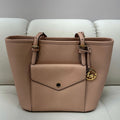 Michael Kors Jet Set Tote Bag, Ballet Pink by Vanessa Jane