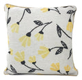 DaDa Bedding Set of 4 Pieces - Floral Garden Botanical Tapestry Throw Pillow Covers Bundle Pack - 16" x 16" by DaDalogy Bedding Collection