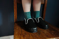 Kids Black Slip-On Dress Shoes – Vegan Leather Toddler Formal Shoes by ozznekshoes